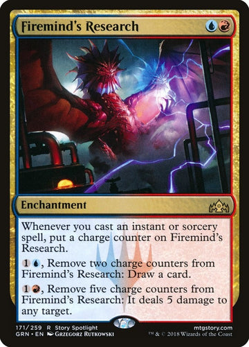 Firemind's Research Guilds Of Ravnica Excellent Magic MTG