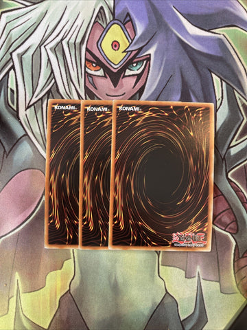 SDLS-EN003 x3 The Agent of Miracles - Jupiter Super Excellent Condition Yugioh (back)