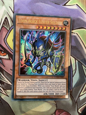 TOCH-EN001 Toon Black Luster Soldier Unlimited Edition NM Yugioh Card