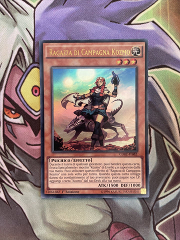 CORE-EN082 Kozmo Farmgirl Ultra Rare ITALIAN 1st Edition NM Yugioh Card