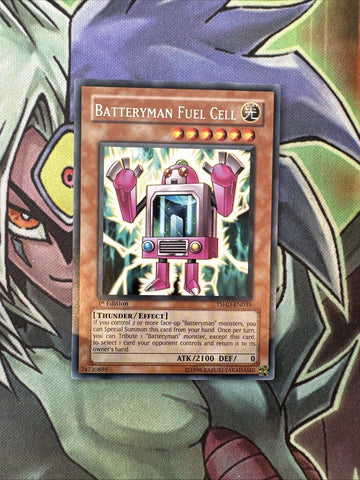 TSHD-EN035 Batteryman Fuel Cell Rare 1st Edition NM Yugioh Card
