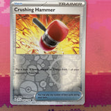 Pokemon Card Crushing Hammer Scarlet & Violet Reverse Holo 168/198  Near Mint
