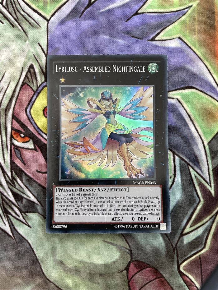 MACR-EN043 Lyrilusc - Assembled Nightingale Super Rare UNL Ed NM Yugioh Card