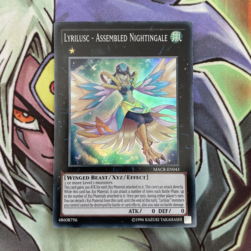 MACR-EN043 Lyrilusc - Assembled Nightingale Super Rare UNL Ed NM Yugioh Card