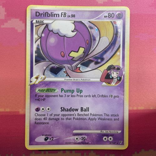 Pokemon Card Drifblim Supreme Victors Holo Rare 3/147 Near Mint