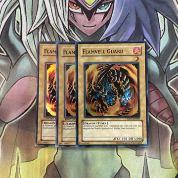 HA01-EN009 x3 Flamvell Guard Common Excellent Condition Yugioh