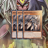 SDAZ-EN006 x3 Dogmatika Fleurdelis, the Knighted Common Excellent Cond Yugioh
