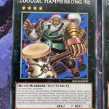 MACR-EN047 x3 Zoodiac Hammerkong 1st Edition Common Near Mint Yugioh Card