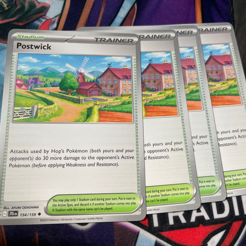Postwick 154/159 Pokemon TCG Journey Together Playset NM