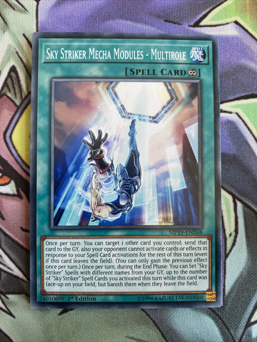 MP19-EN268 Sky Striker Mecha Modules - Multirole Common 1st Edition NM Yugioh Ca