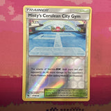 Pokemon Card Misty's Cerulean City Gym Hidden Fates Reverse Holo 61/68 NM