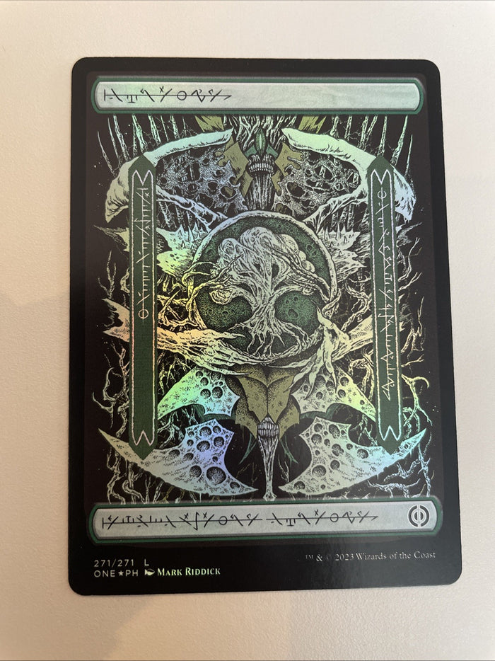 Forest All Will Be One FOIL 271/271 Excellent Magic MTG