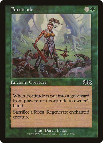 Fortitude Urza's Saga Excellent Magic MTG