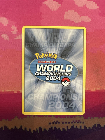 Pokemon Card Steven's Advice World Championships 2004 92/101 Near Mint (back)
