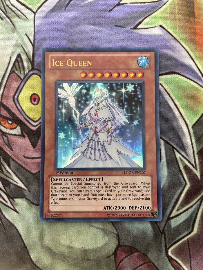 LCGX-EN207 Ice Queen Ultra Rare 1st Edition NM Yugioh Card