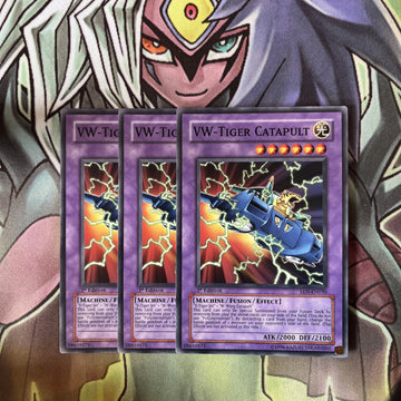 EEN-EN030 x3 VW-Tiger Catapult Common Excellent Condition Yugioh
