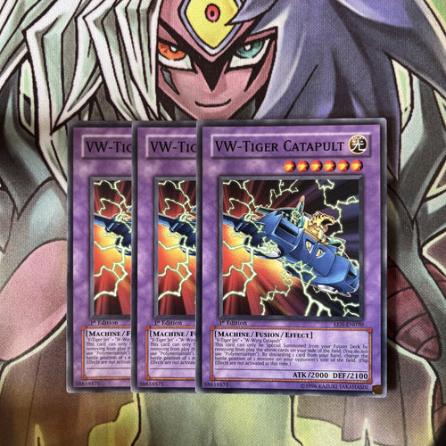 EEN-EN030 x3 VW-Tiger Catapult Common Excellent Condition Yugioh