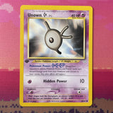 Pokemon Card Unown Neo Revelation 1st Edition Common 58/64 NM