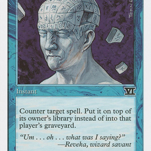 Memory Lapse - Sixth Edition Common Excellent Magic MTG