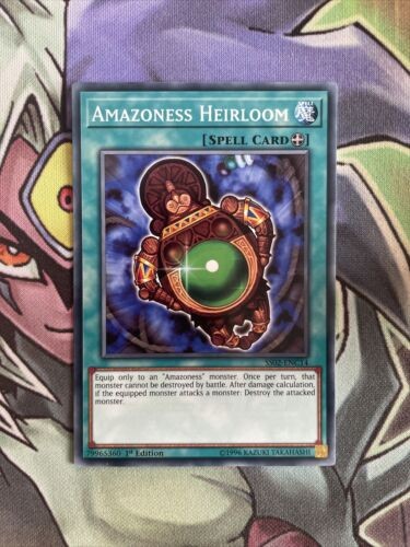 SS02-ENC14 Amazoness Heirloom Common 1st Edition NM Yugioh Card