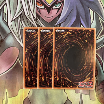 DAMA-EN004 x3 Despian Comedy Super Rare Excellent Condition Yugioh (back)