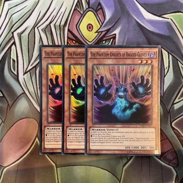 OP02-EN007 The Phantom Knights Of Ragged Gloves x3 Excellent Condition Yugioh