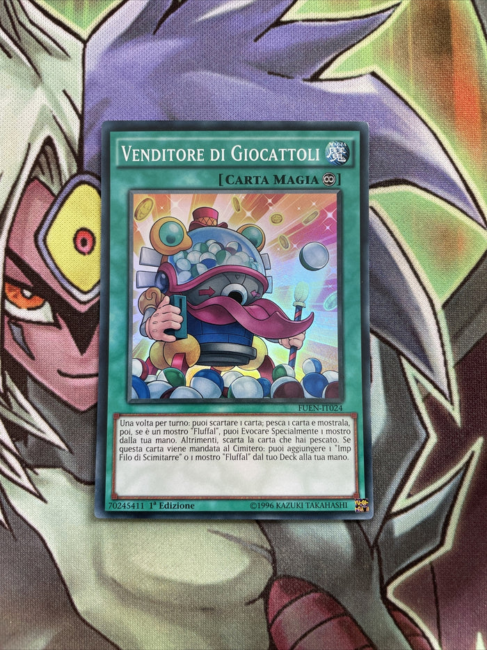 FUEN-EN024 Toy Vendor Super Rare Italian 1st Edition NM Yugioh Card