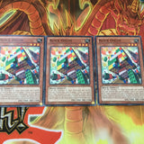 REDU-EN035 Block Golem Common Playset (x3) Yugioh