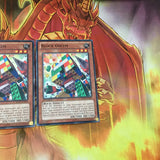 REDU-EN035 Block Golem Common Playset (x3) Yugioh