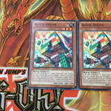 REDU-EN035 Block Golem Common Playset (x3) Yugioh