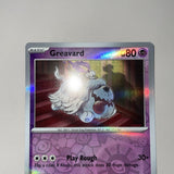 Pokemon Card Greavard MISPRINT HOLO + REVERSE In ONE Obsidian Flames Near Mint
