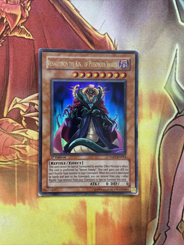 TAEV-EN014 Vennominon The King Of Poisonous Snakes (Ultra Rare 1st Ed) LP Yugioh