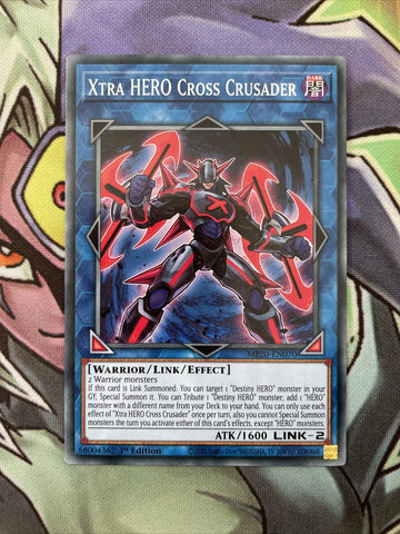 MP20-EN070 Xtra Hero Cross Crusader Common 1st Edition Near Mint Yugioh