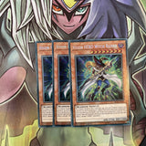 BLLR-EN026 x3 Vision HERO Witch Raider Secret Rare Excellent Condition Yugioh