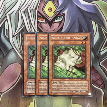 MRL-086 x3 Nimble Momonga Rare Excellent Conditon Yugioh
