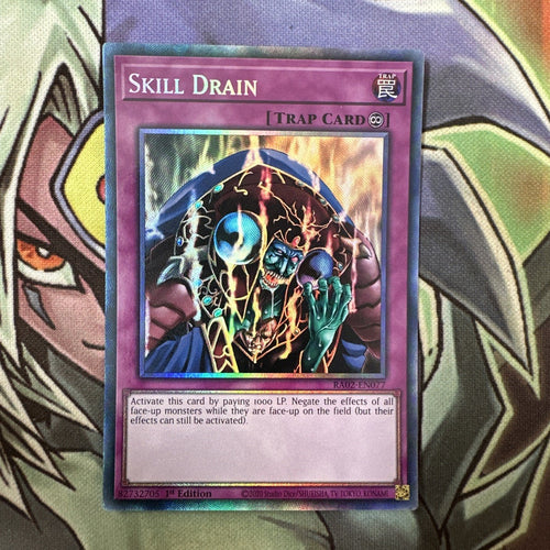RA02-EN077 Skill Drain New Collectors Rare 1st Edition NM Yugioh Card