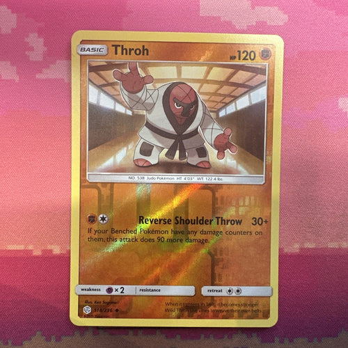 Pokemon Card Throh Cosmic Eclipse Reverse Holo 118/236 NM