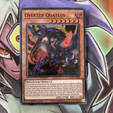 EXFO-EN036 Overtex Qoatlus Super Rare 1st Edition NM Yugioh Card