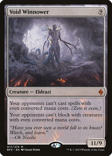Void Winnower - Battle For Zendikar Excellent Magic MTG