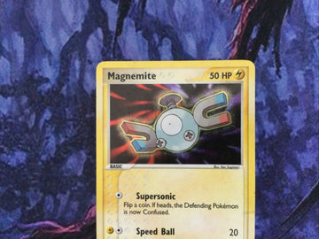 Pokemon Card Magnemite FireRed LeafGreen 68/112 Excellent (back)