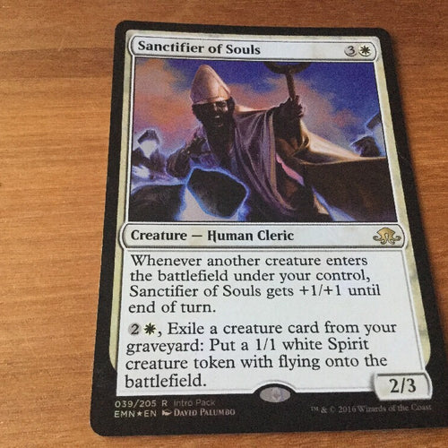 Sanctifier of Souls Foil - Eldritch Moon Intro Pack Excellent Magic MTG