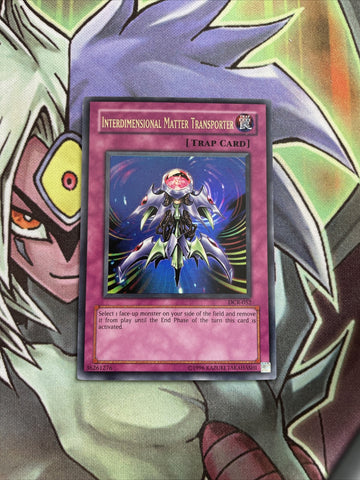 DCR-052 Interdimensional Matter Transporter  UNL Edition Near Mint Yugioh Card
