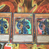 BLLR-EN048 YUGIOH CARD 3 X CRUSADER OF ENDYMION ULTRA