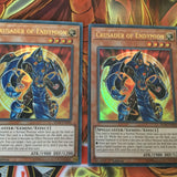 BLLR-EN048 YUGIOH CARD 3 X CRUSADER OF ENDYMION ULTRA
