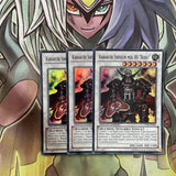 CT10-EN009 x3 Karakuri Shogun mdl 00 "Burei" Super Excellent Condition Yugioh