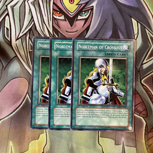 SD8-EN020 x3 Nobleman of Crossout Common Excellent Condition Yugioh