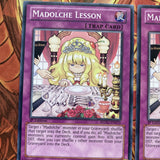REDU-EN070 Madolche Lesson Common 3 x Yugioh Card 1st Edition New