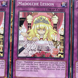 REDU-EN070 Madolche Lesson Common 3 x Yugioh Card 1st Edition New