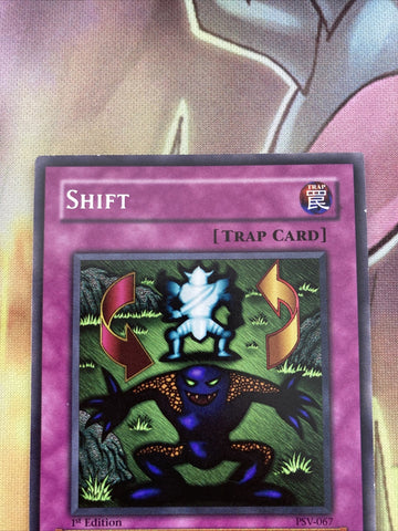 PSV-067 Shift 1st Edition Yugioh Card Near Mint (back)