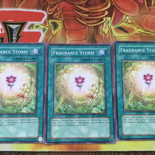 CSOC-EN058 3x Fragrance Storm Common Yugioh Card 1st Edition